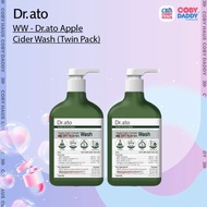 Dr Ato Apple Cider Vinegar Twin Pack Wash/Shampoo