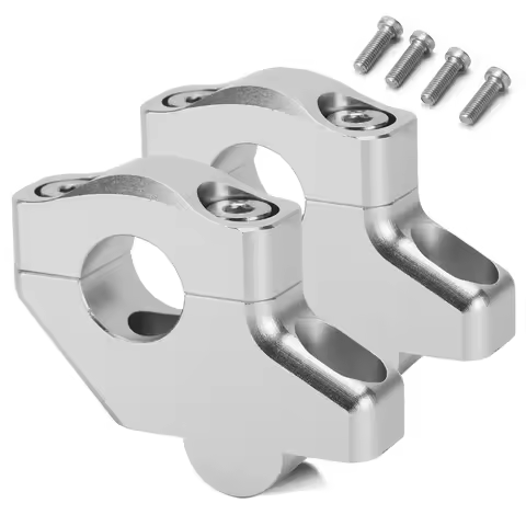 Motorcycle 22mm 7/8" Handle Bar Mount Risers Offset Extend Raised For BMW G310R R1150R R1150R Roadst