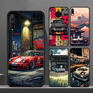Cars Silicone Soft Phone Case Huawei Nova 2i 2 Lite Nova 3i Nova 4E Nova 5i 5T Nova 7SE Nova 8i Nova