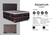 imperium pocket by central springbed bonus 2 bantal
