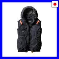 [BURTLE] [Burtle] Aircraft Vest (Fanless) AC1154 AIRCRAFT L 35 Black