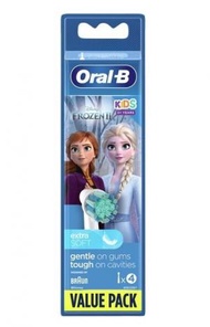 Oral-B - EB10-4 冰雪奇緣 隨機發 (4支裝) 兒童電動牙刷刷頭【平行進口】