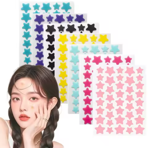 40PCS Colorful Acne Pimple Patch Sticker Waterproof Removal Pimple Anti-Acne Hydrocolloid Patches Sp