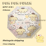 (Ready stock Malaysia) Pom Pom Purin Automatic Folding Student Korea 70% off Manual Fresh Strong Dur