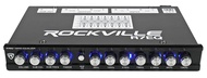 Rockville R7EQ 1/2 Din 7 Band Car Audio Equalizer EQ w/Front, Rear + Sub Output