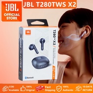 JBL True Wireless In-Ear Earbuds T280TWS X2 Bluetooth Earphone for IOS/Android Built-in Microphone