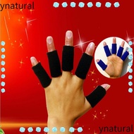 YNATURAL Finger Cots, Nylon Stretchen Finger Sleeves, Basketball Accessories Multicolor Elastic Fing