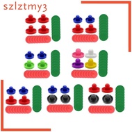 [szlztmy3] 1 Set Mini Air Hockey Pushers and Air Air Hockey Paddles Slider Pusher Goalies Replacement for Air Hockey Table