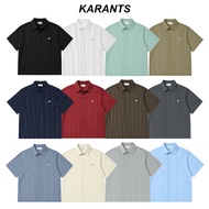 Karants Kemeja Satin Boxy dengan Kemasan Logam Licin untuk Lelaki dan - KR262