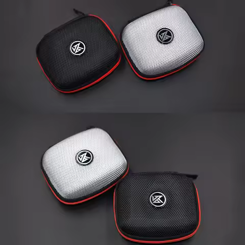 KZ Case Earphone Box Headphone Headset case Square Portable Compression Headset Storage case EVA Zip