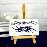 Two Black Totem-The Meaning Of Totem, The Soul Of Loyalty ️ Ali~Shop Waterproof Aesthetic Tattoo Sti