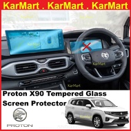 Proton X90 Infotainment Head Unit Screen Tempered Glass Screen Protector X-90 pelindung skrin 12.3 i