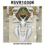 Rapido Cover Set Honda RS150R V1 V2 V3 MX (50) White Black Blue Red Purple Blue Accessories Motor Bodyset Limited