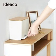 [特價]【日本ideaco】原木蓋口罩收納抽取盒白