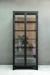 工業風_玻璃置物鐵櫃 /展示櫃/陳列櫃/商業空間 **接受客製化**