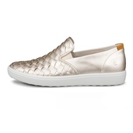 ECCO SOFT 7 WOMEN'S LEATHER LOW-CUT SLIP-ON SHOES