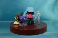 寵物小精靈 扭蛋 立體圖鑑 朝北鼻 勾魂眼 大嘴娃 風鈴鈴 Tomy Pokemon AG Zukan P6 1/40 Scale Real Figure Nosepass Sableye Mawil