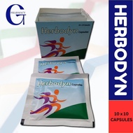 HERBODYN 10 CAPSULES 1 STRIP [[ EXPIRED JAN 2026 ]]