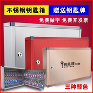 Key Box with Lock Box Management Storage Company Real Estate Agent Stainless Steel Wall-Mounted Wall