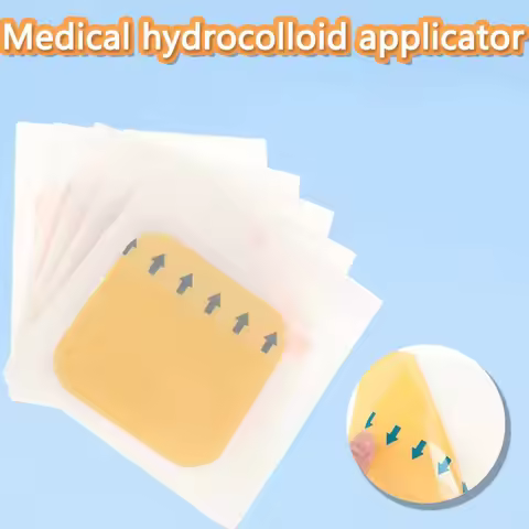 5Pcs Hydrocolloid Waterproof Wound Dressing Waterproof Patch Healing Patch Wound Patch Pressure Ulce