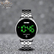 SKMEI 1550 Digital Watch Pria Stainless Steel Touch Display WK-SBY