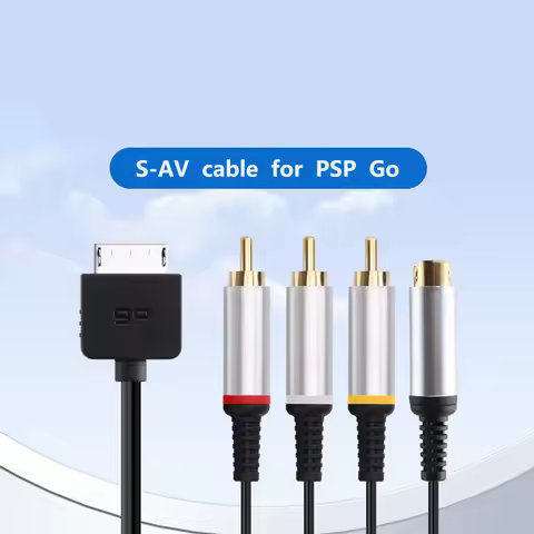 3M S-AV cable for PSP GO Cable TV Audio Video Component Cable S-Video Cord Game Accessories