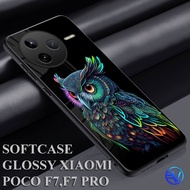 [ GT05 Owl ] Softcase Xiaomi POCO F7& F7 PRO Case Glitter Mirror Sublime Silicone Xiaomi