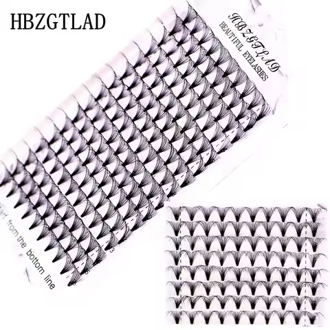 wholesale 16 lines volume 8-18mm 8D/10D/20D eyelash extensions 100% handmade synthetic hair russian 