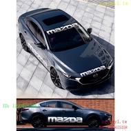 KYMU Mazda MAZDA Car Logo Gradient Personalized Decal Sticker Engine Cover Car Roof Body Front Bumpe