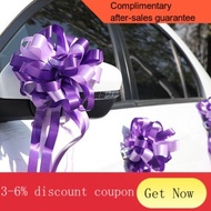 YQ57 Wedding Car Decoration Garland Ribbon Wedding Team Vice Car Ribbon Large Bow Wedding Room Layout Supplies Complete