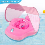 Sunshade Canopy Float Baby Infant Swimming Ring|Children's Special Edition Dr. Dolphin Dr. Dolphin D