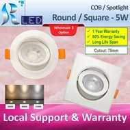 LED Downlight COB / Spotlight - 5W