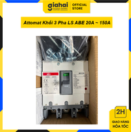 Aptomat Khối 3 Pha LS ABE 20A ~ 100A cầu dao điện MCCB LS 3P ABE cầu dao tự động át khối atomat TBD1