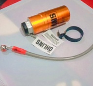 Replika tabung shock variasi gold hanya aksesoris motor monoshock