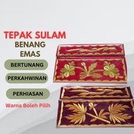 Tepak Sulam Benang Emas