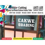 Cakwe ODADING WRITING STICKER FOR GLASS/SPRINGS