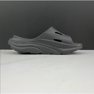 In vogue  [SIZE EUR]2023 Ready stock HOKA ONE ONE ORA RECOVERY SLIDE 3 Slides Sandal Black