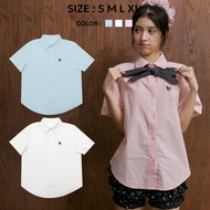 Bemingtop959(S-XL)-Kiyu Pastel Shirt – Cute Clean Look Looks Good At Every Angle.