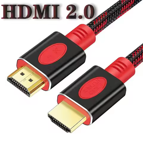 Shuliancable HDMI Cable 2.0 4K HDR for Splitter Extender Adapter laptop TV LCD Laptop PS3/4 Projecto