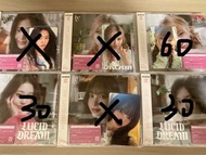 [各種盤] IVE LUCID DREAM 第四張日本迷你專輯 初回限定盤 拆專 淨專專卡 不連應募券
