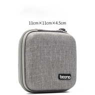 BOONA Hard Laptop Power Supply Organizer Case Travel Carrying Power Source Mouse Case Electronic Acc