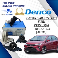 DENCO PERODUA BEZZA 1.3 (AUTO) ENGINE MOUNTING KIT SET PREMIUN QUALITY READY STOCK IN MALAYSIA