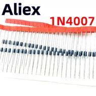 100PCS 1N4007 4007 1A 1000V DO-41 High quality Rectifier Diode IN4007 1n4007