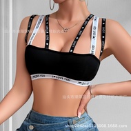 sport bra anti goyang Bra Wanita dengan Belakang Cantik, Bra Gaya Vest, Bra Gaya Vest Sukan Bergaya 