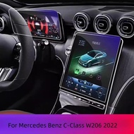 Car Navigation Display Tempered Glass Screen Protector Auto Interior Accessories For Mercedes Benz C