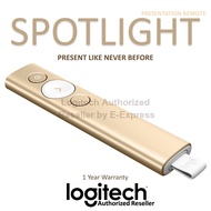 Logitech Spotlight Wireless Presenter Laser Pointer - Gold (สีทอง) ประกันศูนย์ 1ปี ของแท้