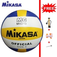 MIKASA Volleyball  MV210 Volleyball Ball Original Size 5 Indoor Outdoor Tralning Ball volleyball bal