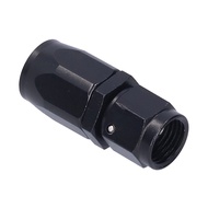 Myhome-sg AN6 6AN AN‑6 Fuel Fitting Aluminum Oil Gas Line Hose End Adapter Black Straight Swivel