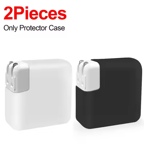 2Pcs Soft Silicone for MacBook Pro 14 16 inch AIR 13.3 15 Cover29 30W 35W 45W 60 61W 67W 85W 87W 96W
