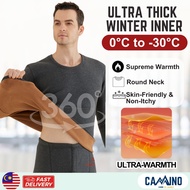 CAMINO Ultra Warm Fleece Inner Men Winter Long Johns Men Thermal Wear Heattech Man Wool Inner Lelaki